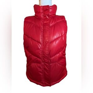 Old Navy Red Women's Puffer Vest